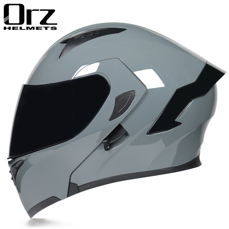 Modular Flip Up Motorcycle Helmet Dot Approved - DOT approvato sicurezza modulare Flip casco