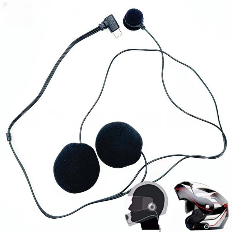 Full Face Motorcycle Helmet With Bluetooth - Microfono morbido per casco integrale da
