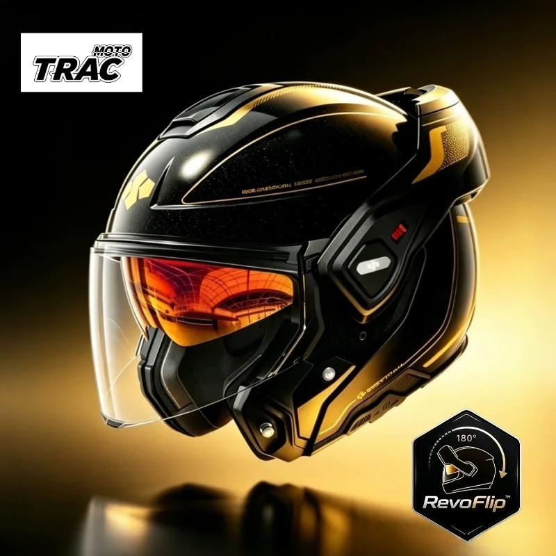Modular Flip Up Motorcycle Helmet Dot Approved - 180 ° Casco Modulare per Moto