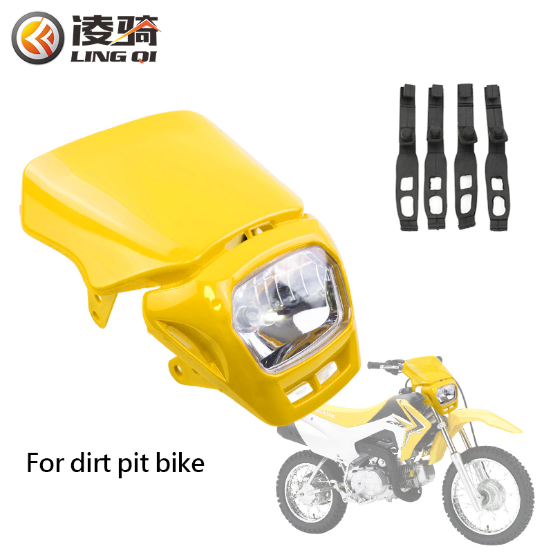 Universal Motorcycle Led Headlight Projector - LINGQI 12V 35W Faro a LED