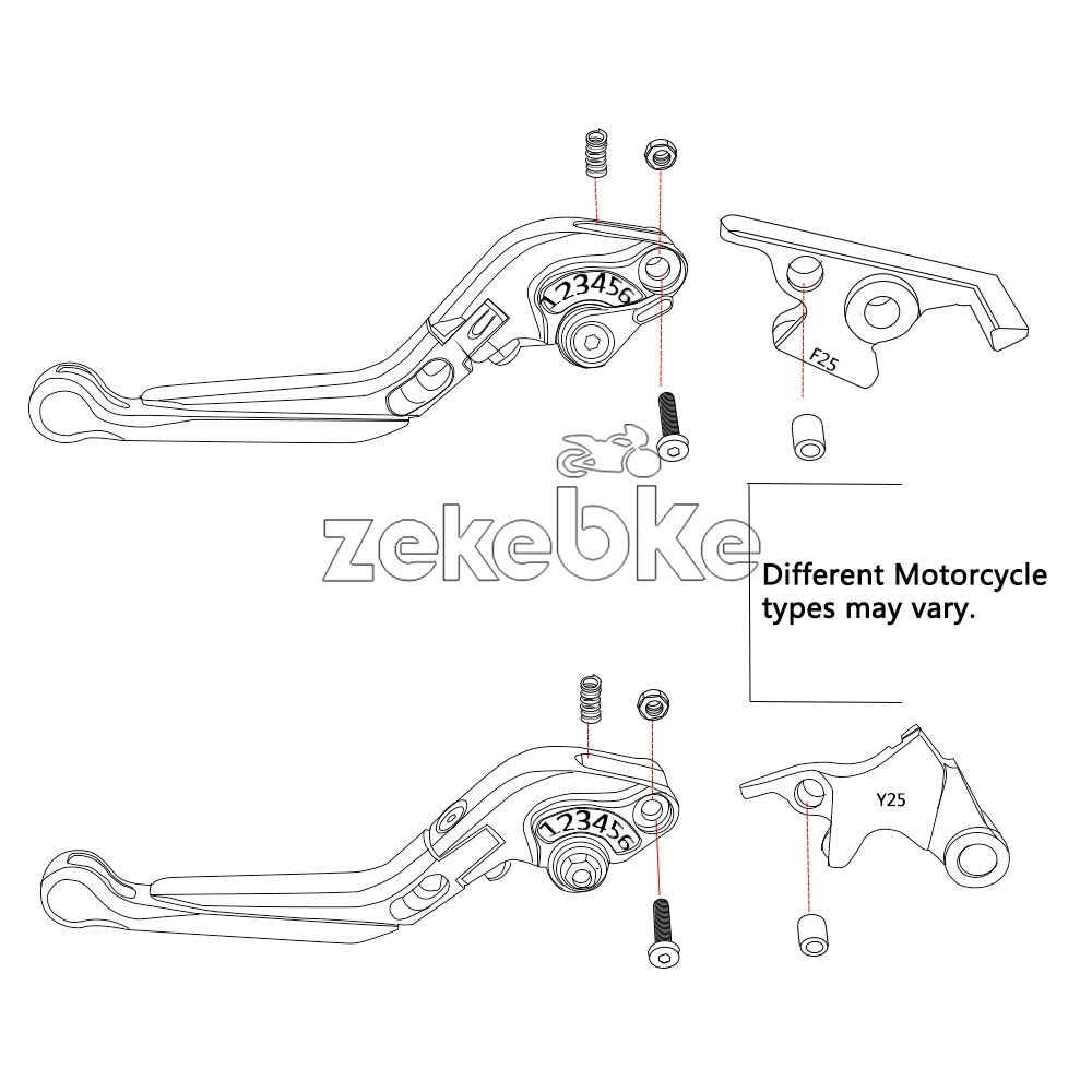 Per HONDA XL1000 VARADERO 1999 - Cnc Aluminum Adjustable Brake Clutch Levers recensione e prezzo