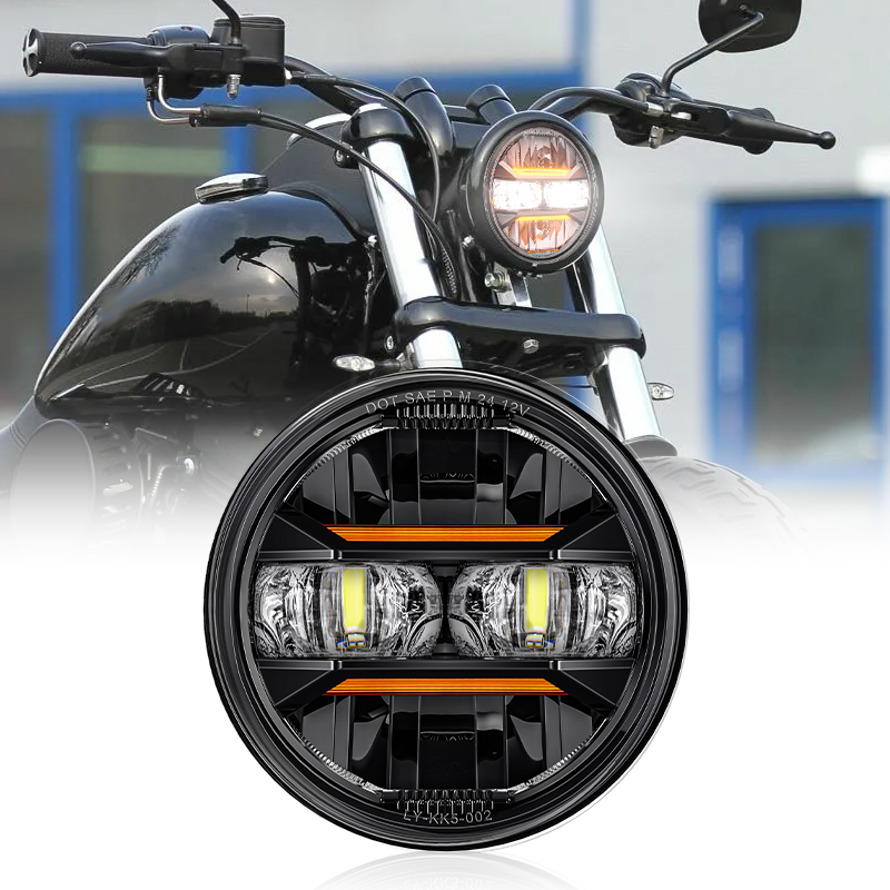 Faro LED universale da 5,75 po - Universal Motorcycle Led Headlight Projector recensione e prezzo