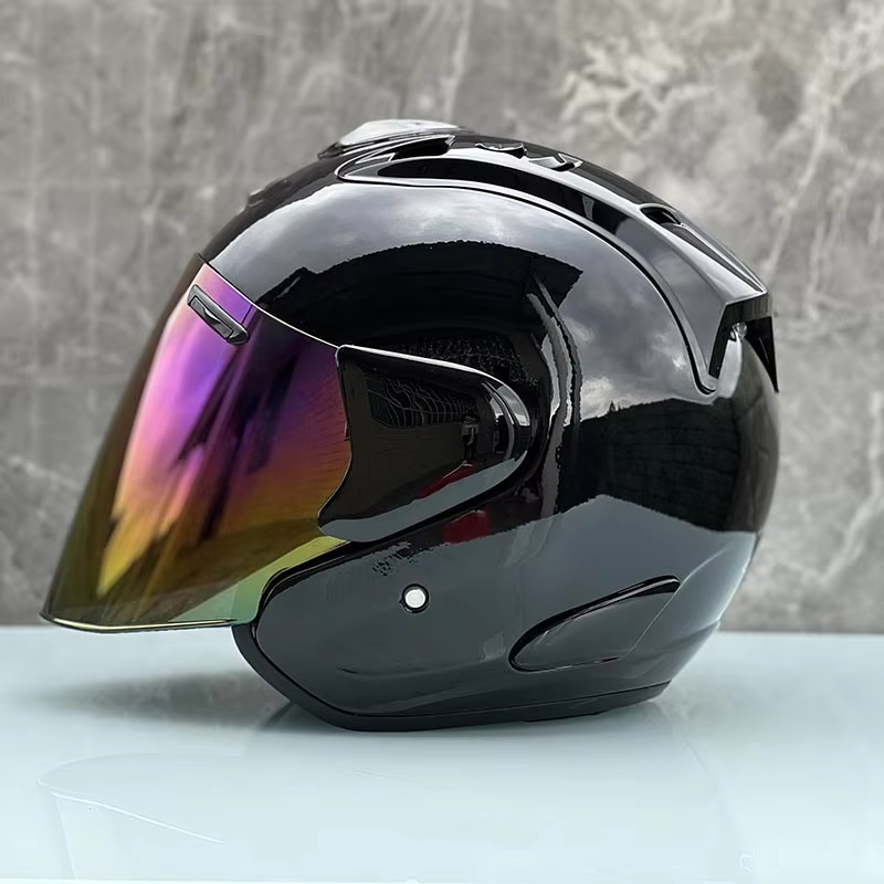 Ram5 Mezzo casco nero brillant - Full Face Motorcycle Helmet With Bluetooth recensione e prezzo