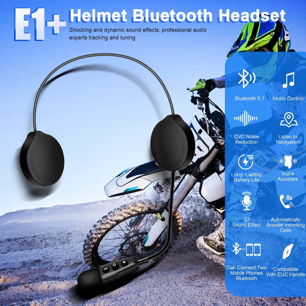 EJEAS E1+ Auricolare Bluetooth - Full Face Motorcycle Helmet With Bluetooth recensione e prezzo