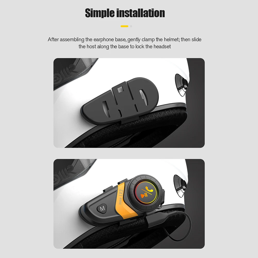 LX3 cuffie per casco da moto a - Full Face Motorcycle Helmet With Bluetooth recensione e prezzo